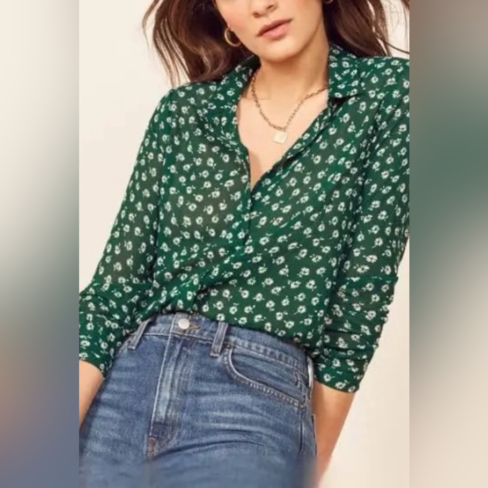 Reformation violet top